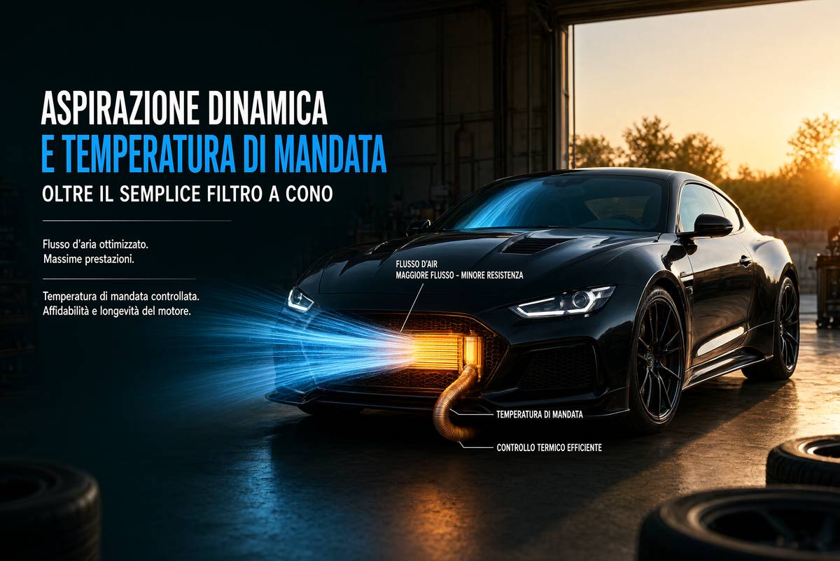 Aspirazione dinamica e temperatura di mandata oltre il semplice filtro a cono