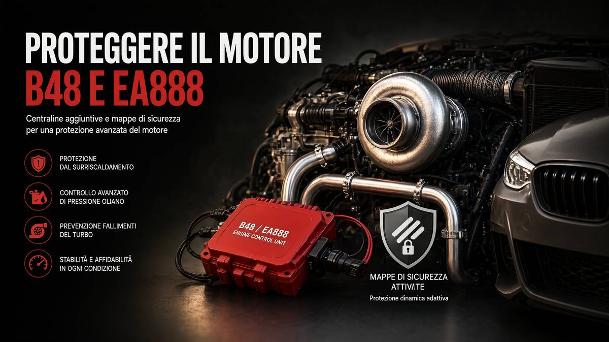 Centraline aggiuntive e mappe di sicurezza proteggere il motore B48 e EA888